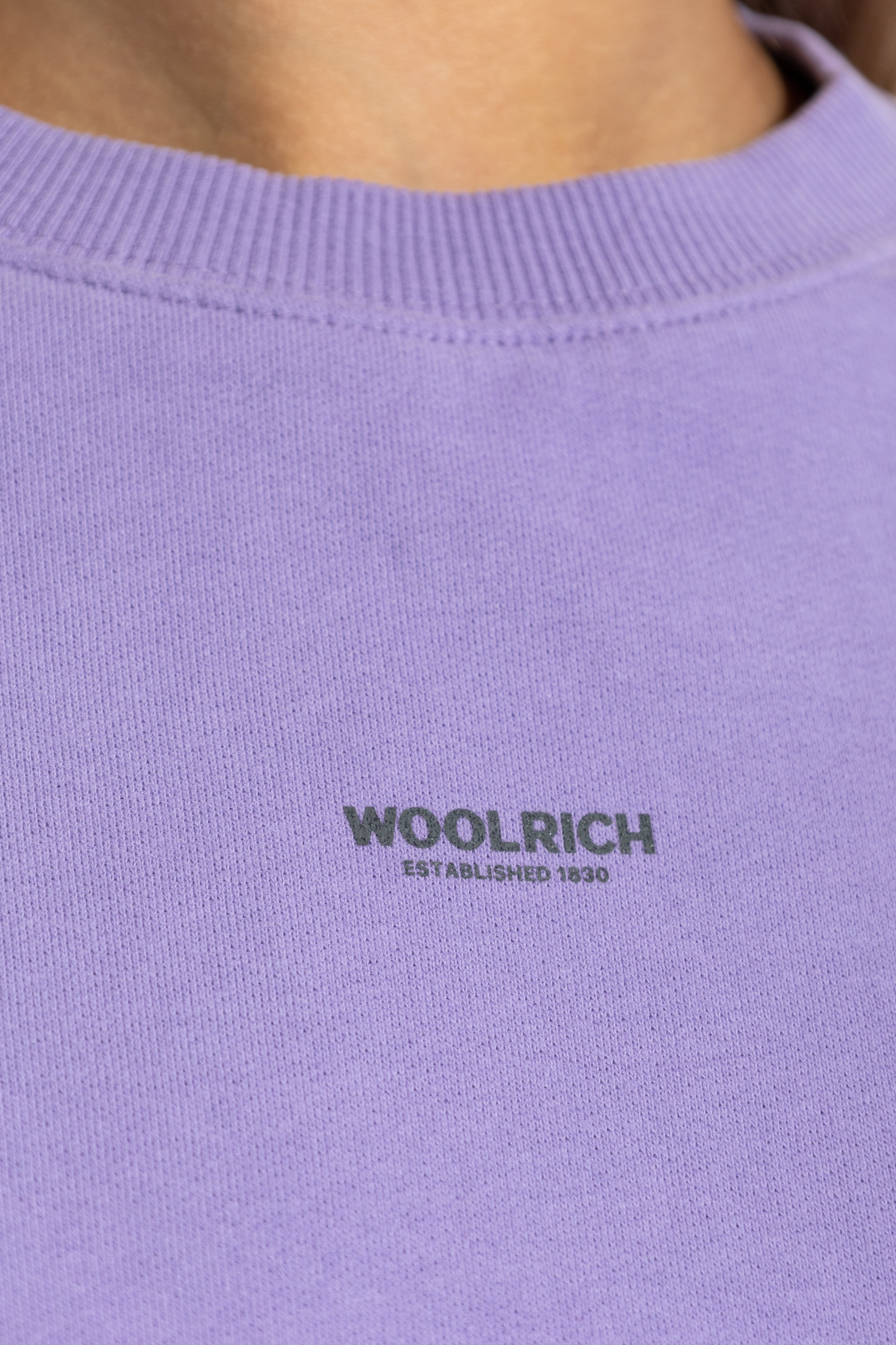 スウェット・トレーナー Woolrich Sweatshirt With Logo Woolrich Sweatshirt with printed logo | Women's Clothing